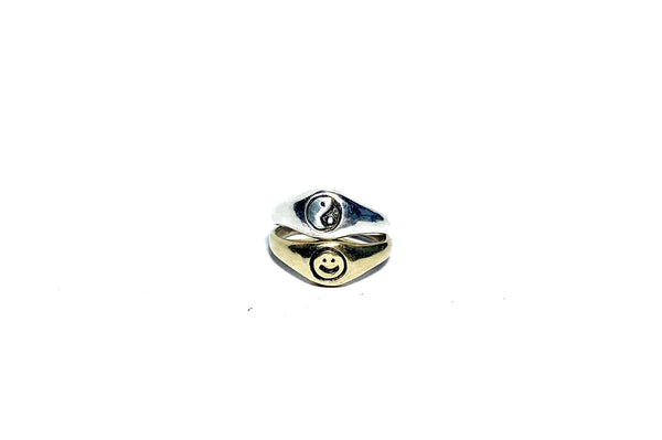 Mini Yin Yang Signet Ring