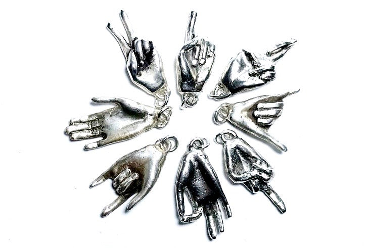 Hand Necklaces