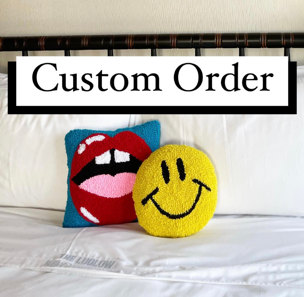Custom 15” Round Pillow